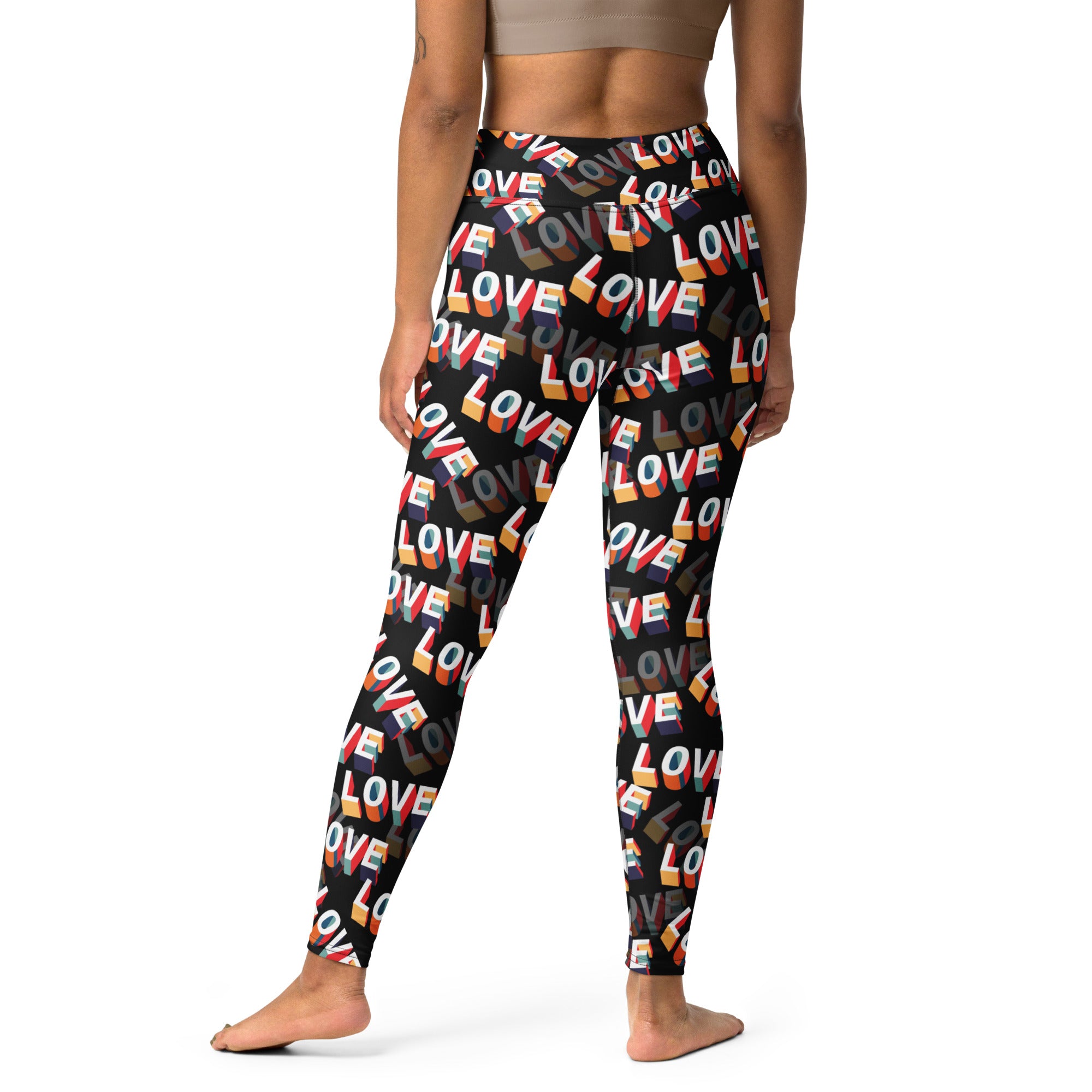 LOVE Is In The Air Yoga Leggings